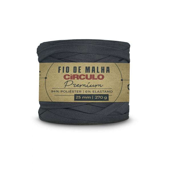 FIO DE MALHA CIRCULO PREMIUM - COR 8243 CINZA RESINA